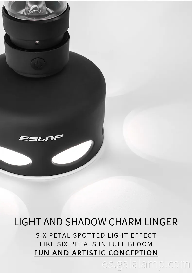 Lámpara de queroseno LED sin llama recargable de USB moderna para decoración interior